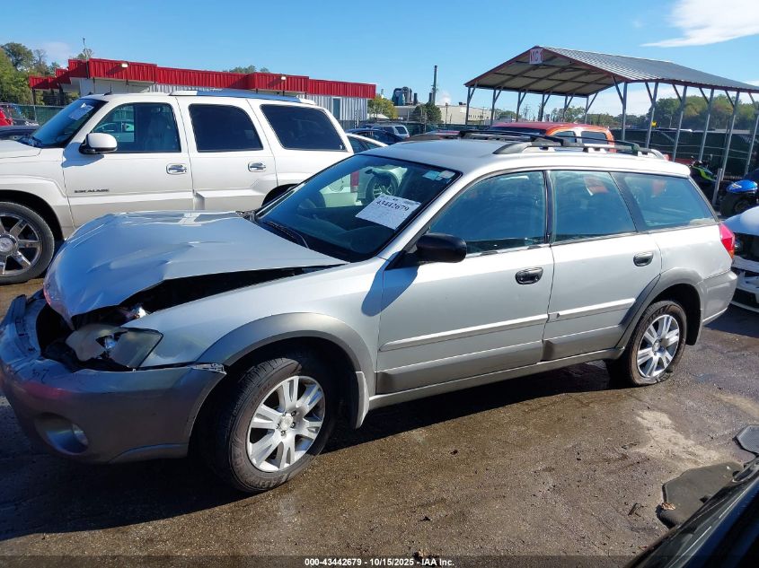 2005 Subaru Outback 2.5I VIN: 4S4BP61C857375502 Lot: 43442679