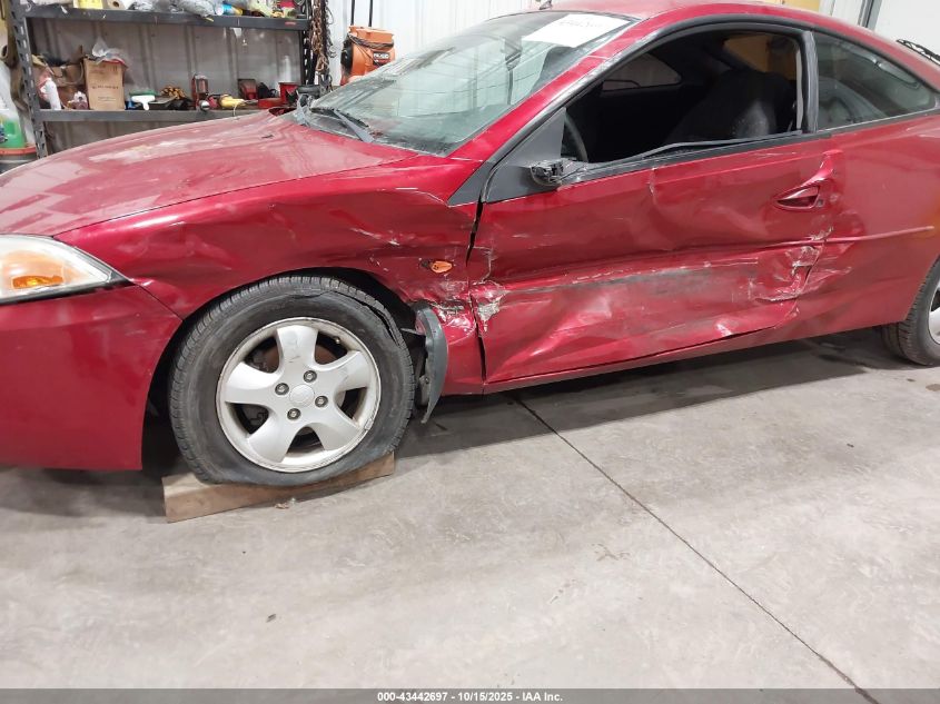 2002 Mercury Cougar V6 VIN: 1ZWFT61L925607106 Lot: 43442697