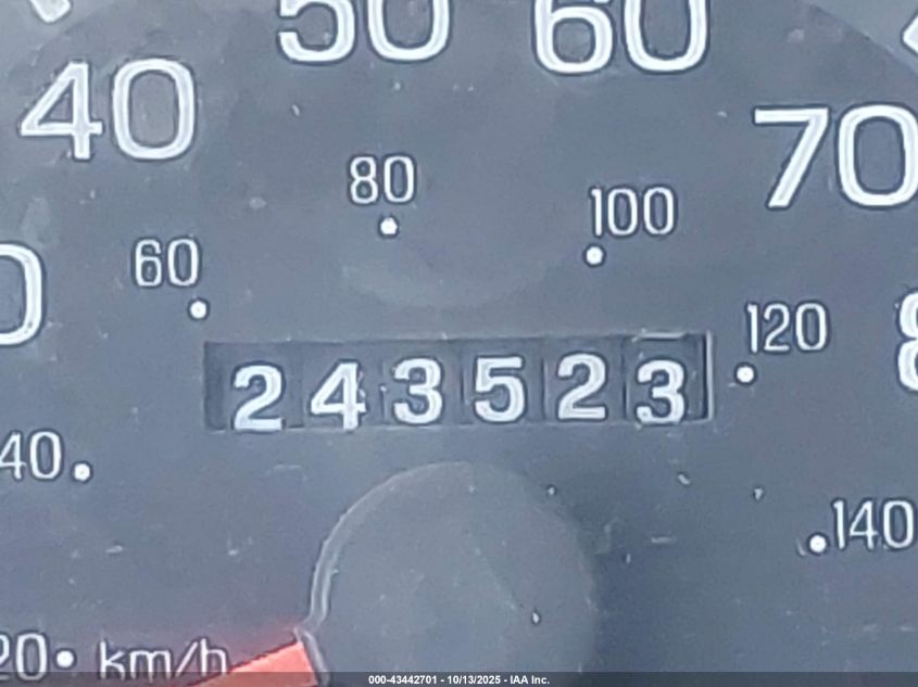 2002 Ford E-250 Commercial VIN: 1FTPE24222HB04145 Lot: 43442701