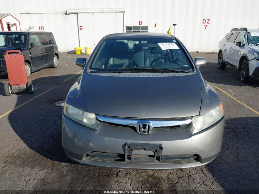 2008 Honda Civic Lx VIN: 2HGFA16548H318812 Lot: 43442703