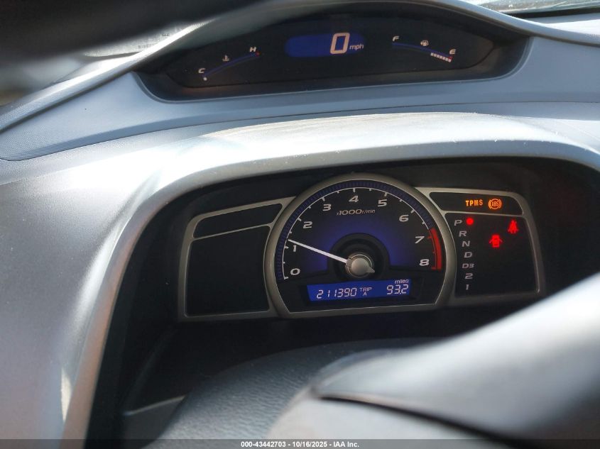 2008 Honda Civic Lx VIN: 2HGFA16548H318812 Lot: 43442703