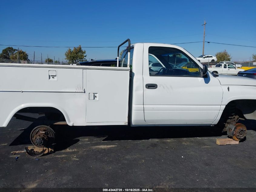 1996 Dodge Ram 2500 VIN: 1B6KF26Z7TJ194747 Lot: 43442739