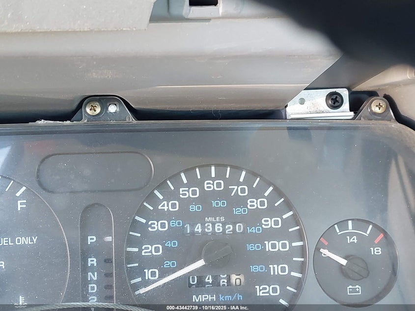 1996 Dodge Ram 2500 VIN: 1B6KF26Z7TJ194747 Lot: 43442739