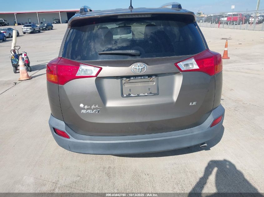 2013 Toyota Rav4 Le VIN: 2T3ZFREV2DW037423 Lot: 43442760
