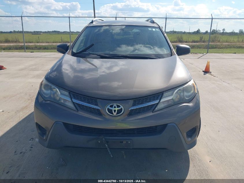 2013 Toyota Rav4 Le VIN: 2T3ZFREV2DW037423 Lot: 43442760