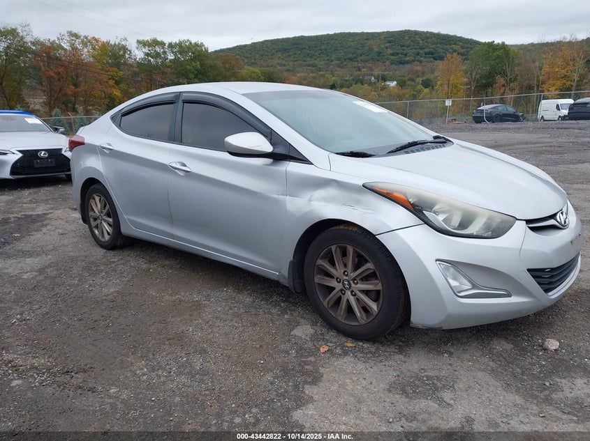 KMHDH4AE6EU203465 2014 Hyundai Elantra Se auction photo 1