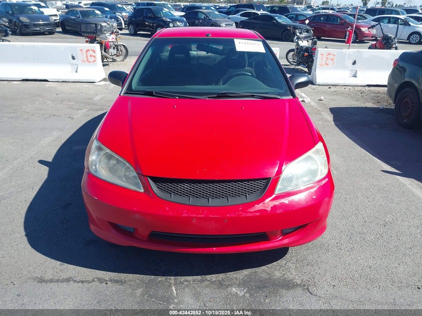 2004 Honda Civic Vp VIN: 1HGEM22184L046225 Lot: 43442852