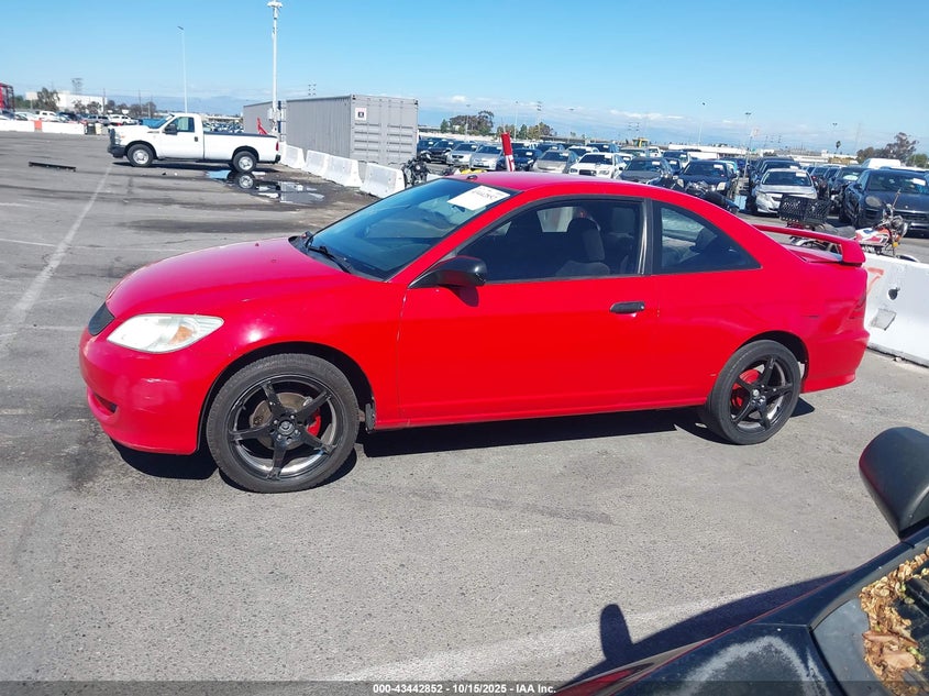 2004 Honda Civic Vp VIN: 1HGEM22184L046225 Lot: 43442852