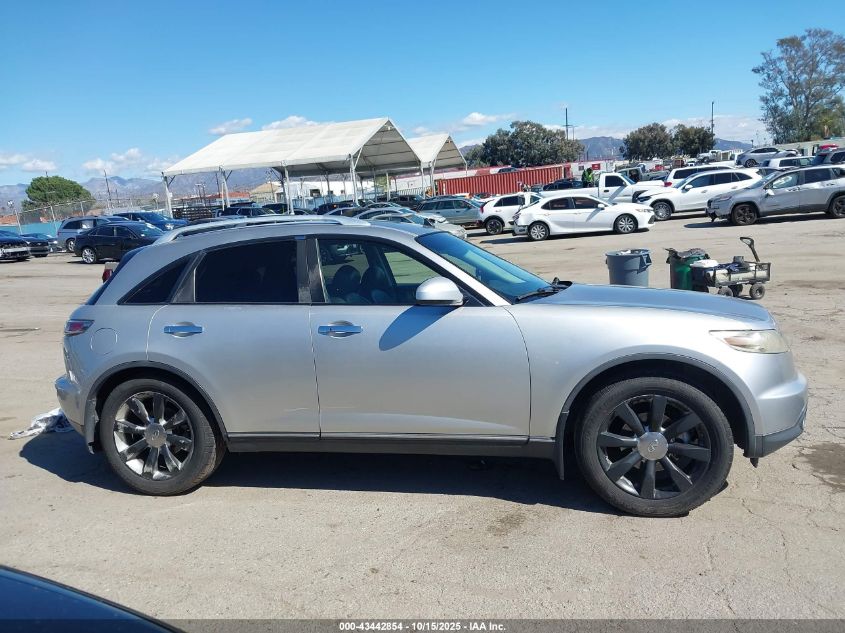 2005 Infiniti Fx35 VIN: JNRAS08W65X209362 Lot: 43442854