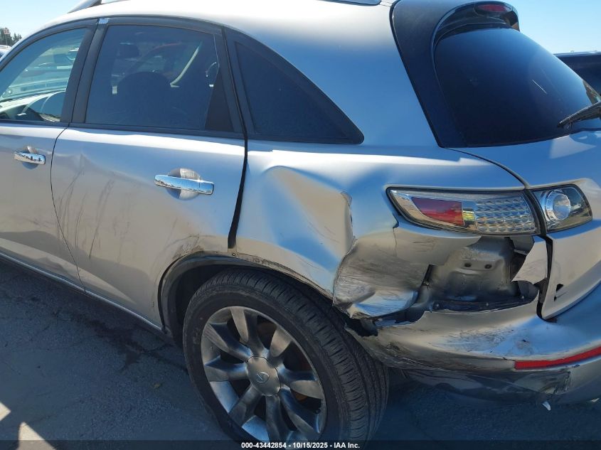 2005 Infiniti Fx35 VIN: JNRAS08W65X209362 Lot: 43442854