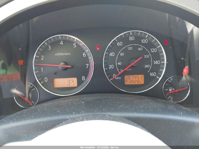 2005 Infiniti Fx35 VIN: JNRAS08W65X209362 Lot: 43442854