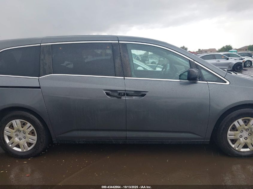 2013 Honda Odyssey Lx VIN: 5FNRL5H29DB039064 Lot: 43442864