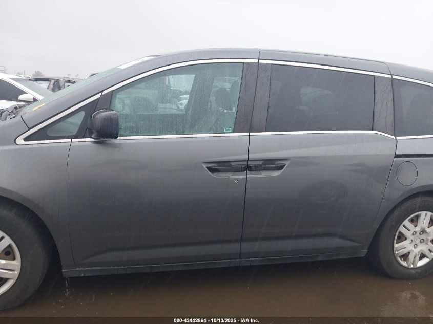 2013 Honda Odyssey Lx VIN: 5FNRL5H29DB039064 Lot: 43442864