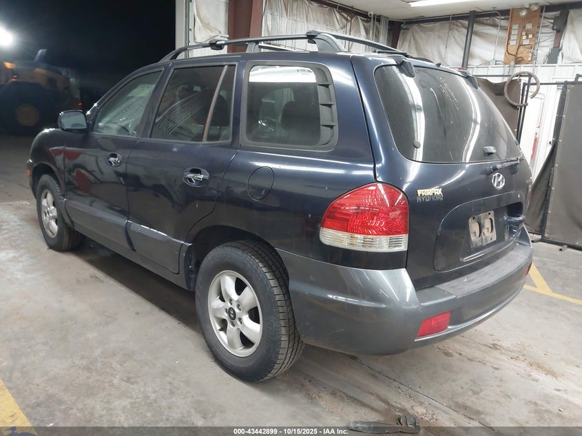 KM8SC73E05U997755 2005 HYUNDAI SANTA FE photo no. 3