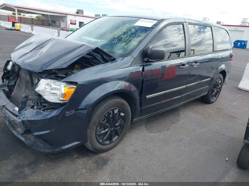 2014 Dodge Grand Caravan American Value Pkg VIN: 2C4RDGBG5ER316375 Lot: 43442936