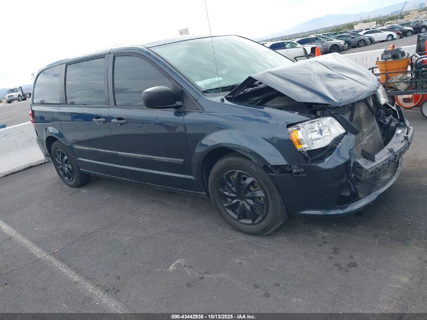2014 Dodge Grand Caravan American Value Pkg VIN: 2C4RDGBG5ER316375 Lot: 43442936