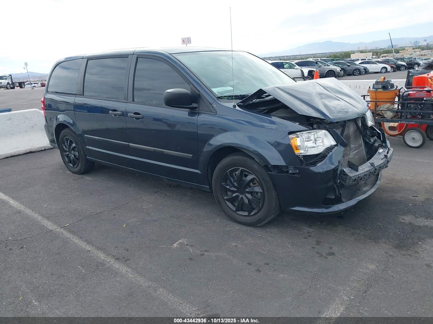 2C4RDGBG5ER316375 2014 Dodge Grand Caravan American Value Pkg auction photo 1