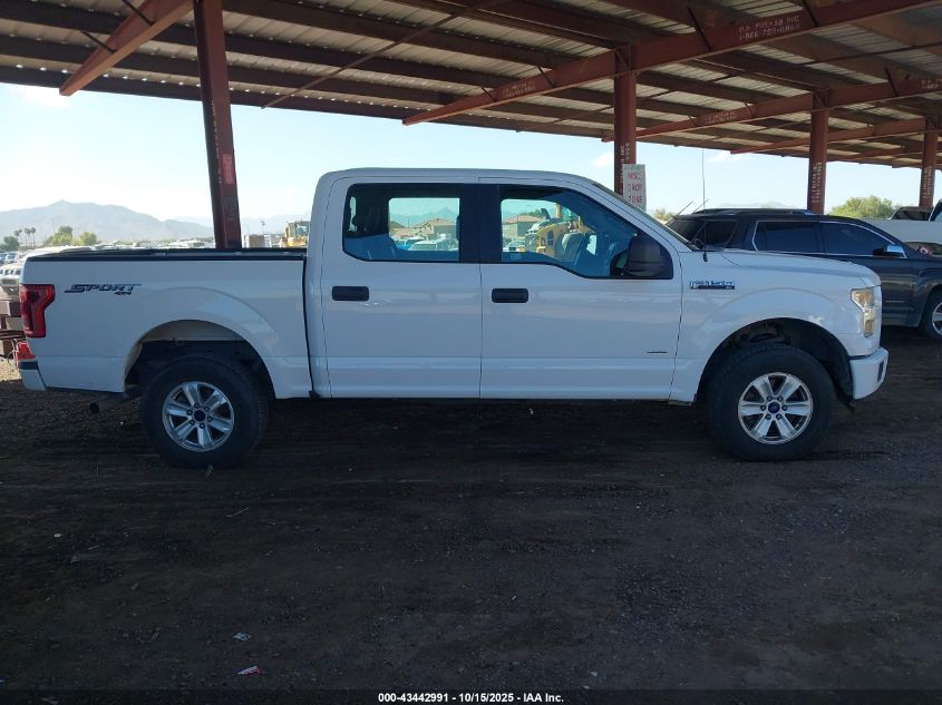 2015 Ford F-150 Xl VIN: 1FTEW1EP5FKE43287 Lot: 43442991