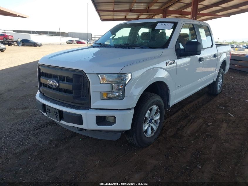 2015 Ford F-150 Xl VIN: 1FTEW1EP5FKE43287 Lot: 43442991