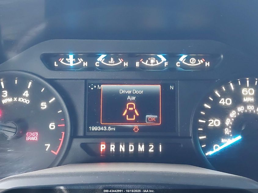 2015 Ford F-150 Xl VIN: 1FTEW1EP5FKE43287 Lot: 43442991