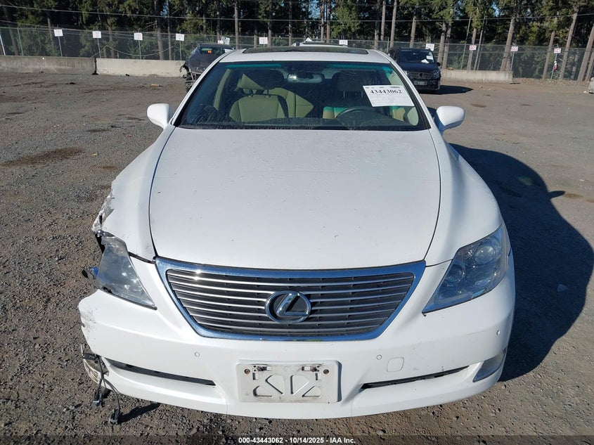 2008 Lexus Ls 460 VIN: JTHBL46F685070876 Lot: 43443062