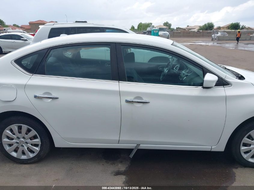2017 Nissan Sentra Sv VIN: 3N1AB7AP0HL686495 Lot: 43443068