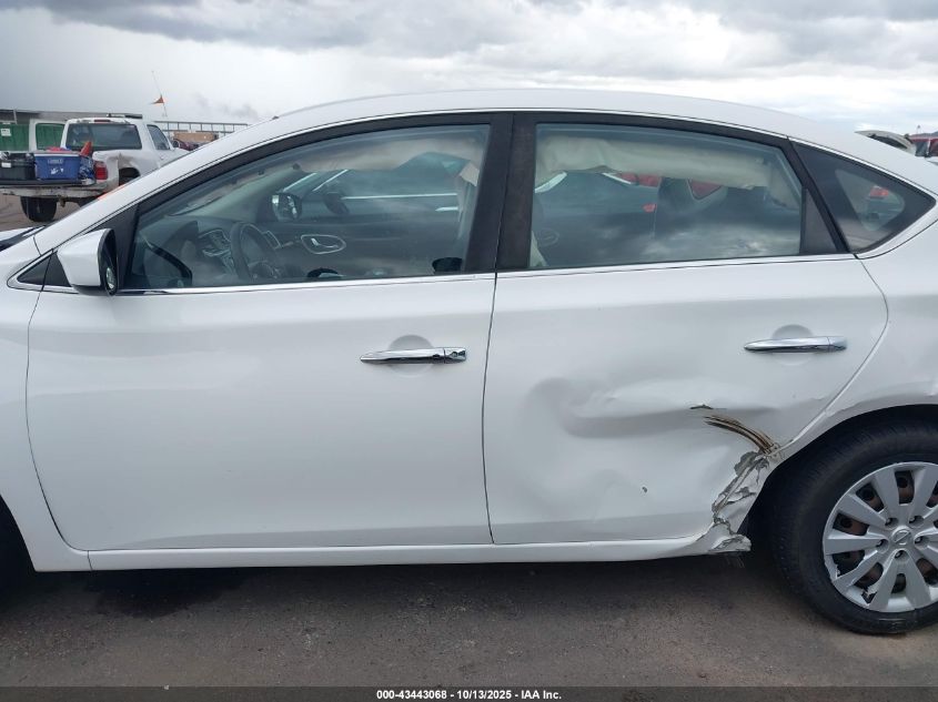 2017 Nissan Sentra Sv VIN: 3N1AB7AP0HL686495 Lot: 43443068