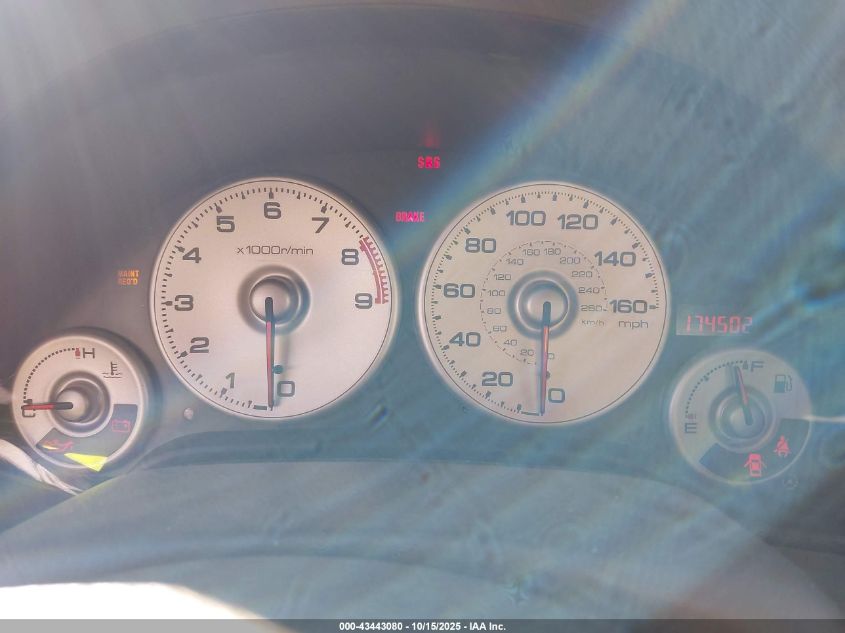 2004 Acura Rsx Type S VIN: JH4DC530X4S001392 Lot: 43443080