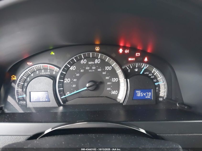 2012 Toyota Camry Se VIN: 4T1BF1FK0CU197864 Lot: 43443102