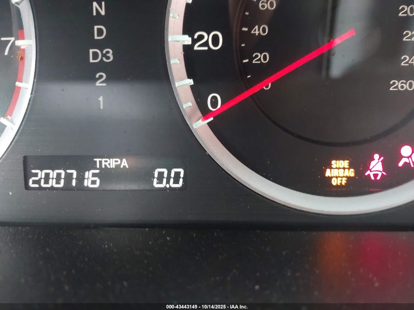 2012 Honda Accord 2.4 Se VIN: 1HGCP2F69CA037726 Lot: 43443149