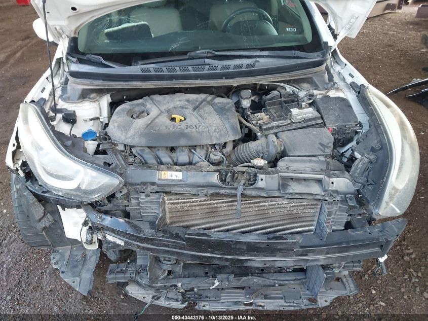 2016 Hyundai Elantra Se VIN: 5NPDH4AEXGH764673 Lot: 43443176