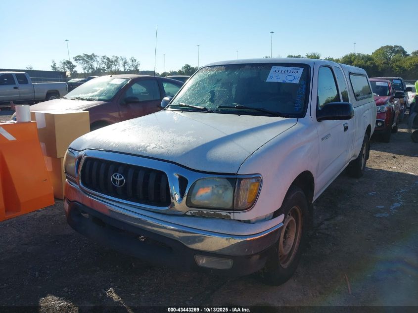 2004 Toyota Tacoma VIN: 5TEVL52N14Z438504 Lot: 43443269