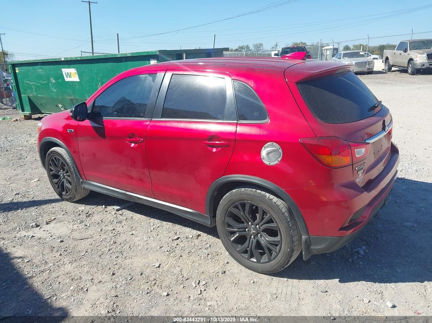 Vin: ja4ar3au4ju006028, lot: 43938143, mitsubishi outlander sport 2.0 le 20183