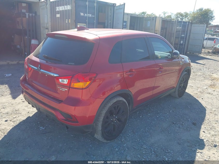 Vin: ja4ar3au4ju006028, lot: 43938143, mitsubishi outlander sport 2.0 le 20184