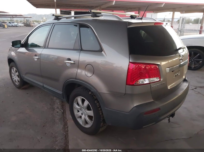 Vin: 5xykt3a10bg182885, lot: 43938144, kia sorento lx 20113