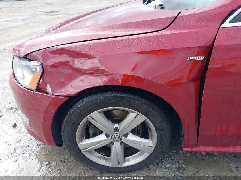 2015 Volkswagen Passat 1.8T Limited Edition VIN: 1VWAT7A38FC118461 Lot: 43443295