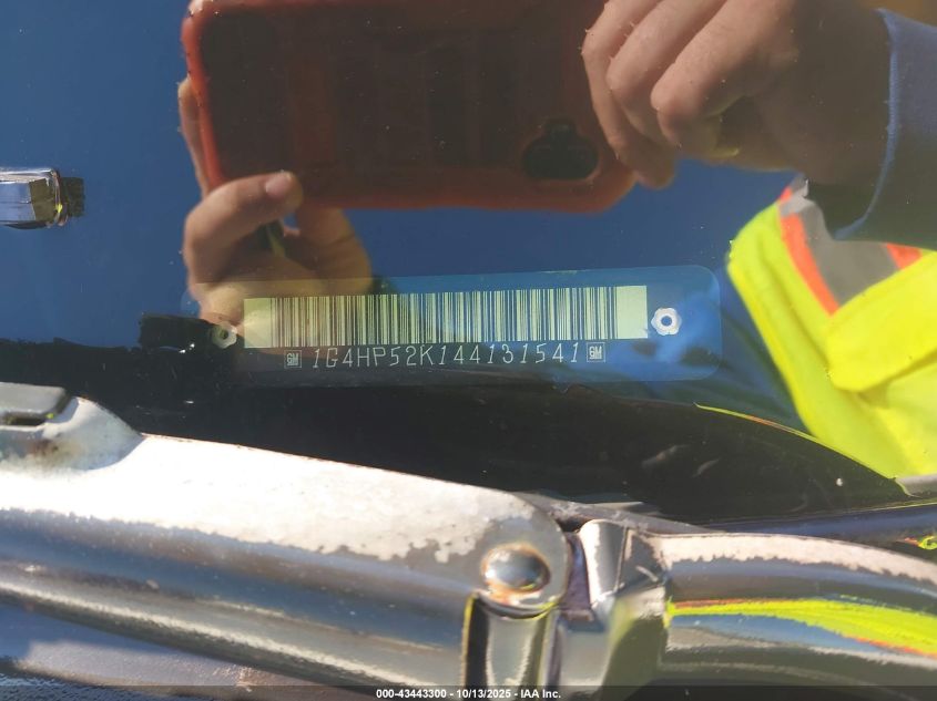 2004 Buick Lesabre Custom VIN: 1G4HP52K144131541 Lot: 43443300