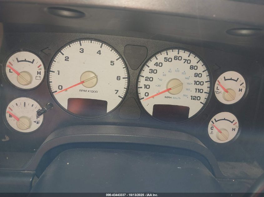 2003 Dodge Ram 1500 Slt/Laramie/St VIN: 1D7HU18D23S374256 Lot: 43443337