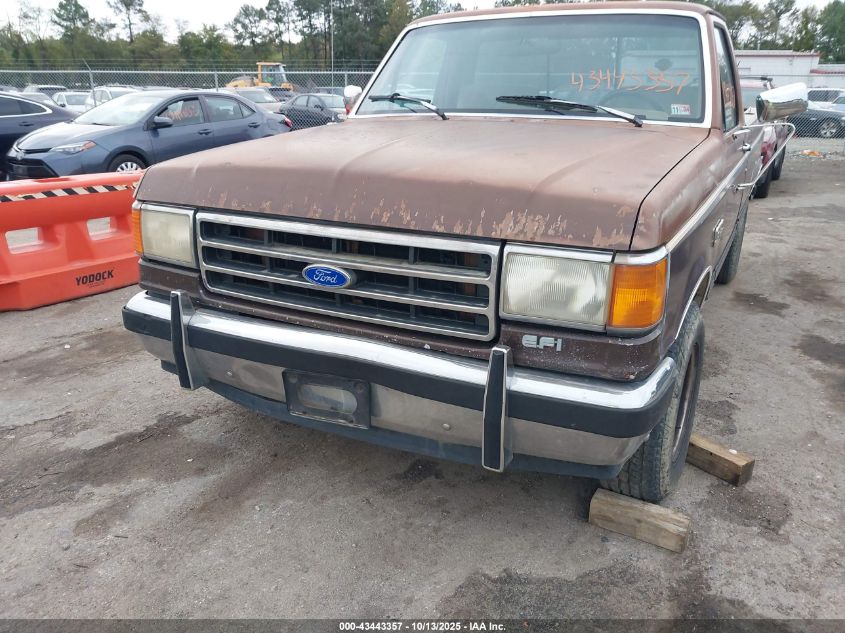 1991 Ford F150 VIN: 1FTDF15Y9MNA97373 Lot: 43443357