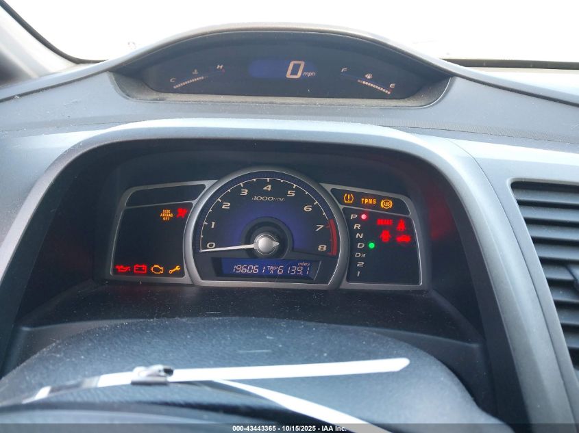 2008 Honda Civic Lx VIN: 2HGFA16578H309246 Lot: 43443365