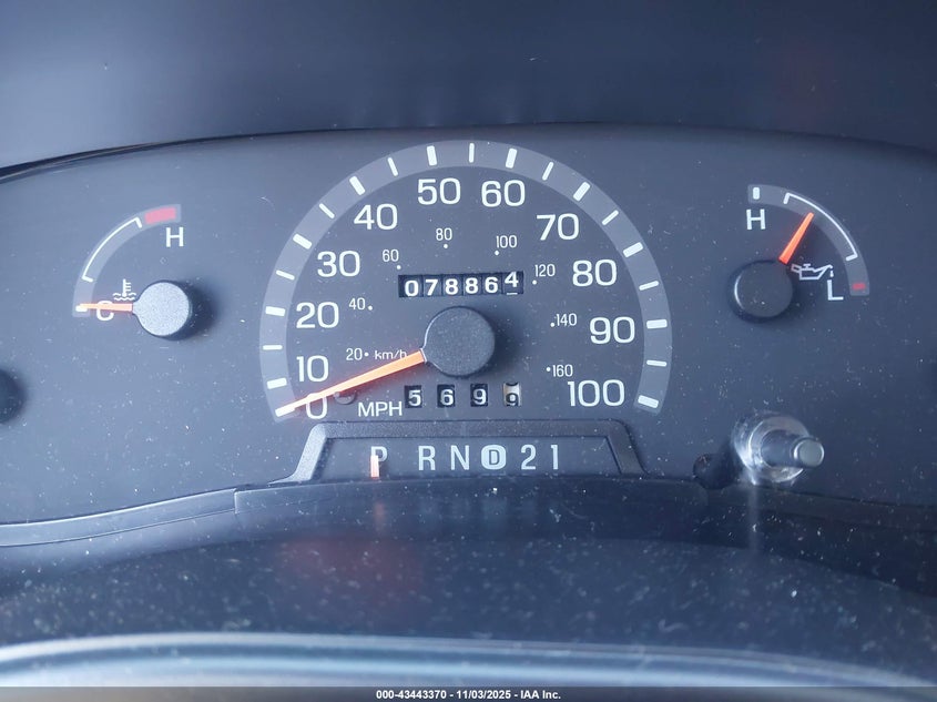 2001 Ford E-250 Recreational VIN: 1FDPE24L51HA93466 Lot: 43443370