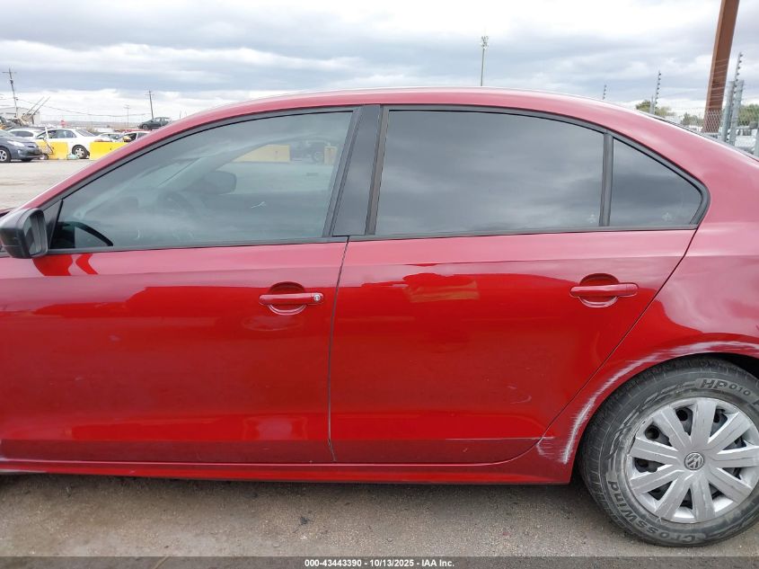 2016 Volkswagen Jetta 1.4T S VIN: 3VW267AJ7GM379896 Lot: 43443390
