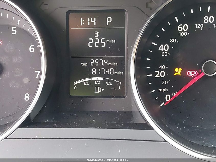 2016 Volkswagen Jetta 1.4T S VIN: 3VW267AJ7GM379896 Lot: 43443390