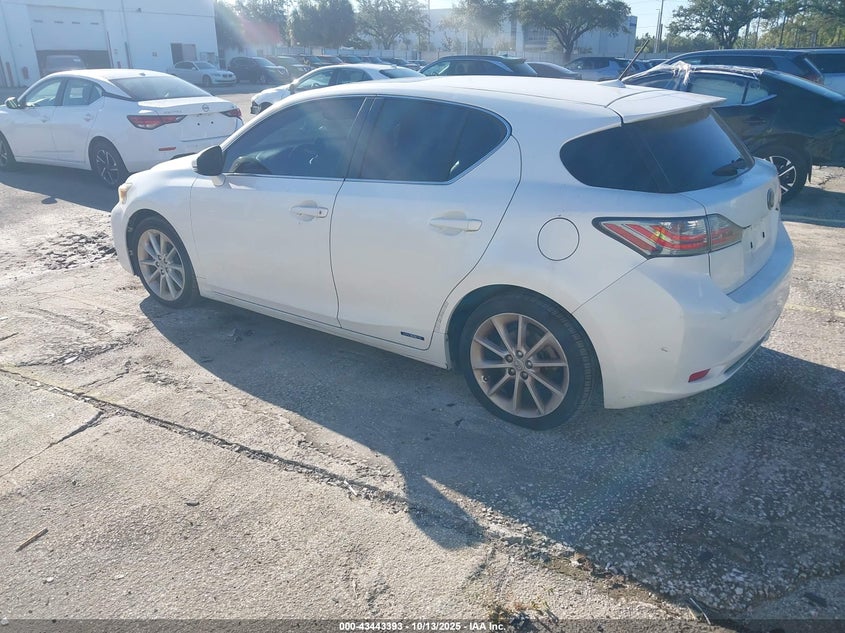 2013 LEXUS CT 200H - JTHKD5BH7D2124417