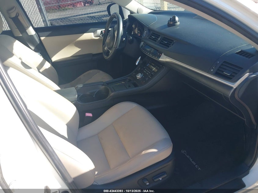 2013 LEXUS CT 200H - JTHKD5BH7D2124417