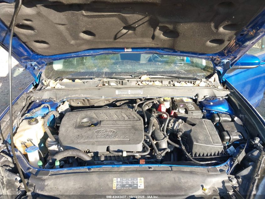 2017 Ford Fusion Se VIN: 3FA6P0HD9HR108924 Lot: 43443437