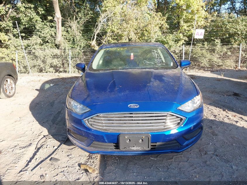 2017 Ford Fusion Se VIN: 3FA6P0HD9HR108924 Lot: 43443437