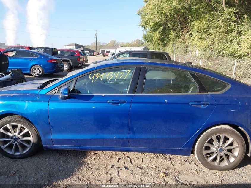 2017 Ford Fusion Se VIN: 3FA6P0HD9HR108924 Lot: 43443437