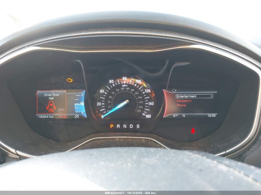 2017 Ford Fusion Se VIN: 3FA6P0HD9HR108924 Lot: 43443437