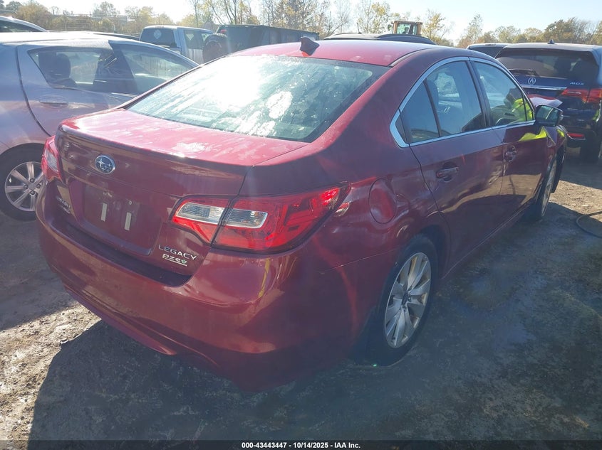 Vin: 4s3bnaf62h3043874, lot: 43938299, subaru legacy 2.5i premium 20174